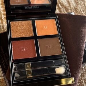 TOM FORD EYESHADOW QUAD LEOPARD SUN NIB